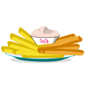 2 TYPES HUMMUS WITH VEGETABLE CANES